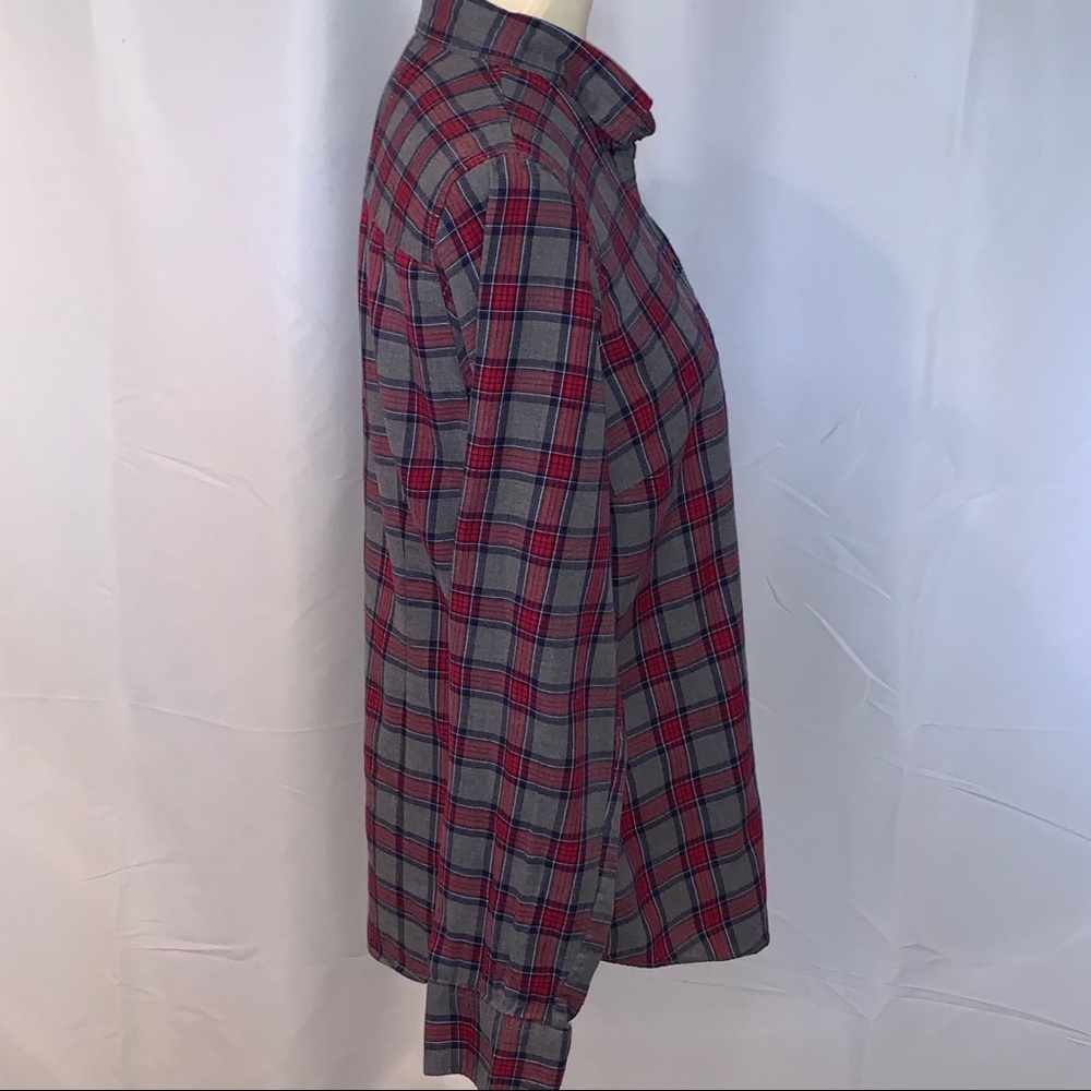 J. Crew Factory The Perfect Shirt Plaid Flannel - Picture 10 of 12